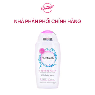 Dung dịch vệ sinh phụ nữ dịu nhẹ Femfresh Soothing Wash dưỡng ẩm, bổ sung lợi khuẩn 250ml