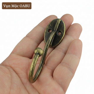 Combo 5-10 móc treo kim loại gắn tường Oabu phong cách cổ điển decor vintage 21a