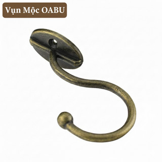 Combo 5-10 móc treo kim loại gắn tường Oabu phong cách cổ điển decor vintage 21a