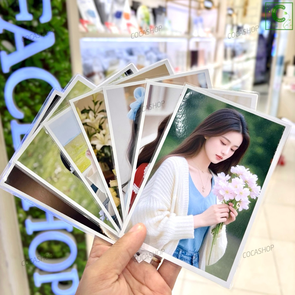 Combo In ảnh 9x12, 10x15, 13x18, 15x20, 20x30 ép plastic đẹp
