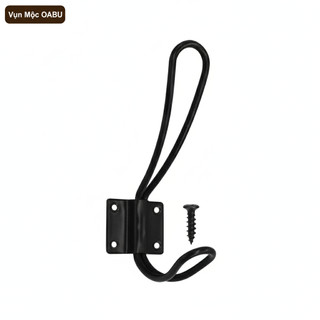 Combo 5-10 móc treo kim loại gắn tường Oabu phong cách cổ điển decor vintage 22a