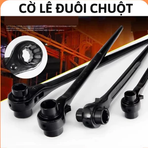 Cờ lê đuôi chuột,tay vặn khẩu đuôi chuột,cần đuôi chuột tự động,cần siết đuôi chuột,cờ lê giàn giáo,tay vặn khẩu,mỏ lết