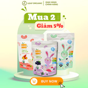 Bánh gạo ăn dặm hữu cơ Nobi Nobi 40g (cho bé từ 6 tháng)