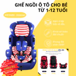 GHẾ NGỒI Ô TÔ CAO CẤP TRẺ EM | DÙNG TỪ 9 THÁNG – 12 TUỔI ĐẠT  ECE R44/04 (CHÂU ÂU) – UNIVERSAL|1 GHẾ DÙNG SUỐT TUỔI THƠ — ảnh 1