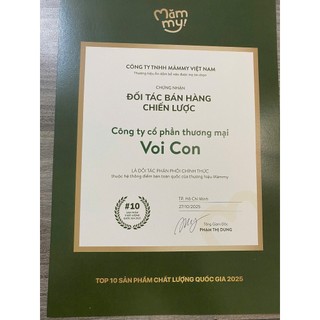Phô mai tách muối Mămmy dạng bột rắc cơm, cháo cho bé ăn dặm, hộp 10 ống (3g/ ống)