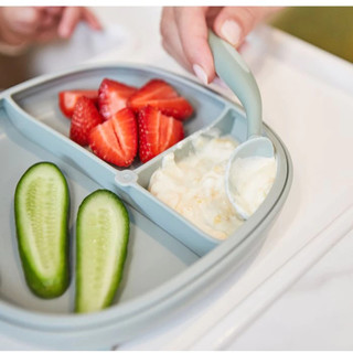 Khay Ăn Dặm 2 Trong 1 Cho Bé Có Đế Hít Chống Trơn An Toàn Và Tiện Lợi
