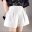 Quần Short Nữ Đùi Dáng Xoè Phồng khoá sau 2 Lớp Cạp Cao Tôn Dáng Women mã 885 QN