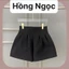 Quần Short Nữ Đùi Dáng Xoè Phồng khoá sau 2 Lớp Cạp Cao Tôn Dáng Women mã 885 QN