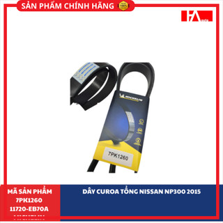 { HÀNG CHÍNH HÃNG MICHELIN } Dây curoa tổng NISSAN Navara NP300 2015 _ Bảo hành 6 tháng