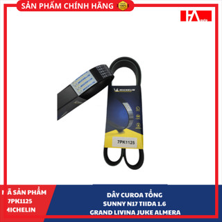 { HÀNG CHÍNH HÃNG MICHELIN } Dây curoa tổng Nissan Sunny, Nissan Tiida, Nissan Grand Livina, Nissan Juke, Nissan Almera