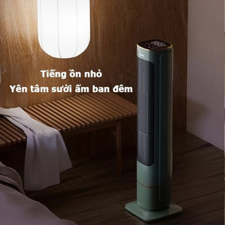 Quạt Sưởi Gốm Dạng Đứng Công Suất 2000W, Với 3 Chế Độ Nhiệt, Làm Ấm Tức Thì, An Toàn Khi Sử Dụng
