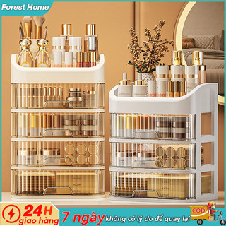 Kệ Đựng Mỹ Phẩm, Đồ Trang Điểm, Kệ Nhựa Đựng Đồ Đa Năng Nhiều Tầng loại ngăn kéo Hộp đựng mỹ phẩm