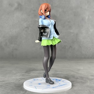 Figure Nakano Miku - Go-Tōbun no Hanayome Tư Thế Đứng Đồng Phục Mô Hình Anime Hàng Có Sẵn Tại Hà Nội