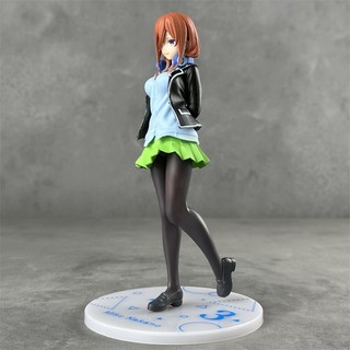 Figure Nakano Miku - Go-Tōbun no Hanayome Tư Thế Đứng Đồng Phục Mô Hình Anime Hàng Có Sẵn Tại Hà Nội
