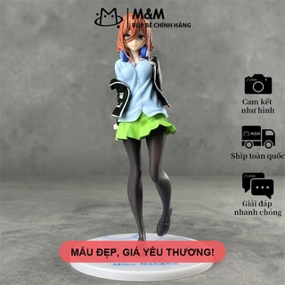 Figure Nakano Miku - Go-Tōbun no Hanayome Tư Thế Đứng Đồng Phục Mô Hình Anime Hàng Có Sẵn Tại Hà Nội