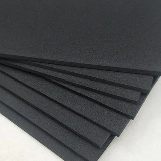 Tấm Neoprene INOAC GOMSPOR C-4305 màu đen, độ dày 2mm, kích thước 1000x1000 mm