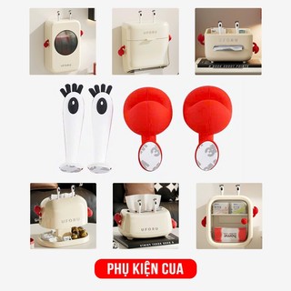 Set Phụ Kiện Trang Trí UFORU Bộ Phận Tay Chân Mắt Mũi Cho Đồ Dùng Kiểu Dáng Dễ Thương Sống Động - PKM