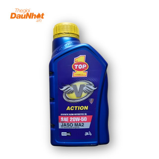 Dầu nhớt TOP 1 Super V 20w50 cho xe số 20w50 (800ml và 1L) bản mới