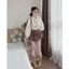 Set Áo Croptop Voan Tay Dài + Váy Ngắn Xếp Tầng – Đi Chơi Xinh Xắn HCOM26913