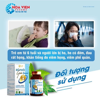 Bổ Phổi Gold Zincacool - Hỗ Trợ Bổ Phổi, Giảm Ho, Giảm Đờm, Giảm Đau Rát Họng. Hộp 30 Viên
