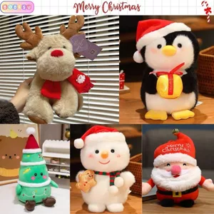 Gấu Bông Tuần Lộc,Ông Già, Người Tuyết,Cây Thông Giáng Sinh Noel Làm Quà Tặng Hay Trang Trí Noel