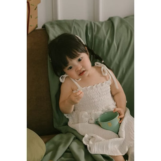 VÁY TRẮNG BÉ GÁI 2 DÂY