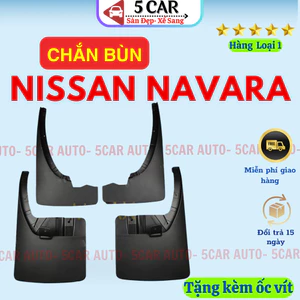 Bộ chắn bùn bánh xe Nissan Navara 2014-2017 Bảo vệ thùng xe, giảm bùn bắn tung tóe