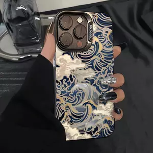 Ukiyoshi vẽ sóng phù hợp với iphone 17/16plus xu hướng 15/14 dễ thương mới 13/12/11
