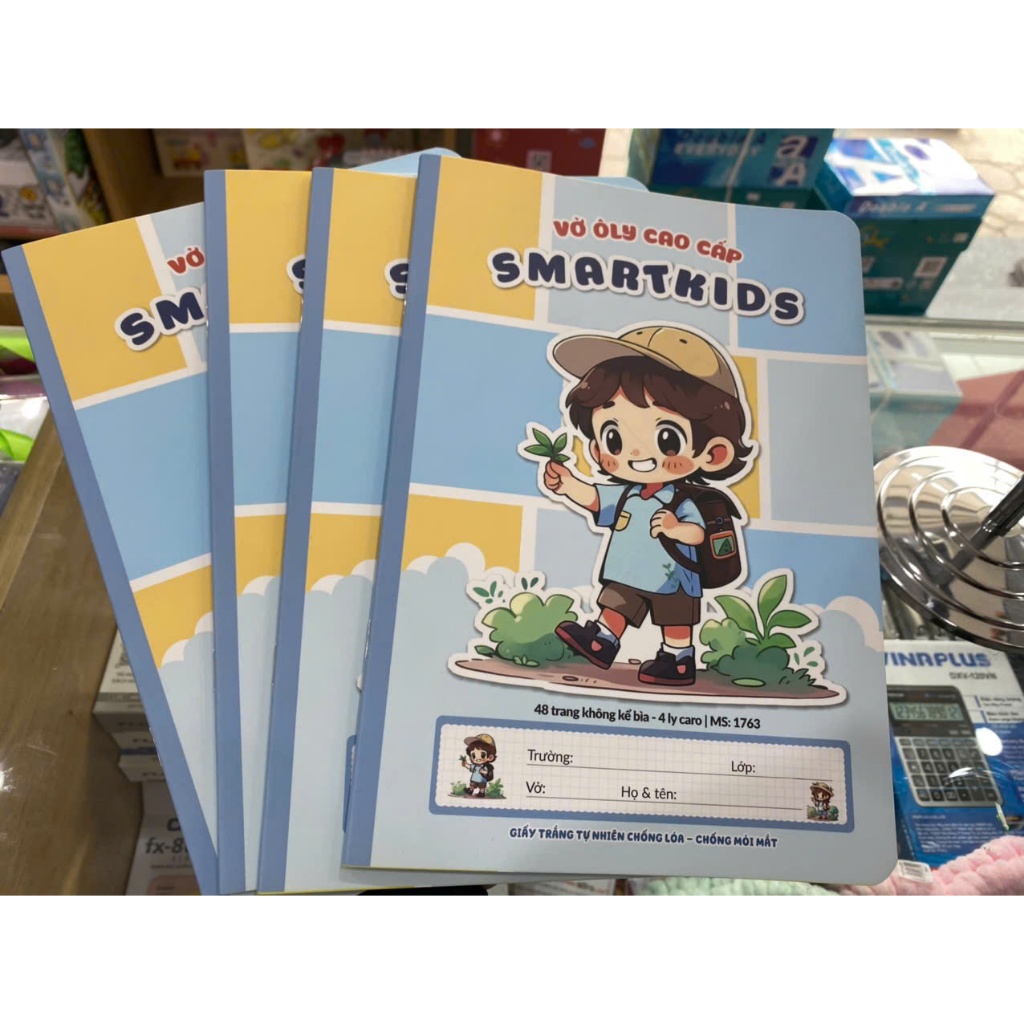 Vở ô ly 48tr của Hải Tiến Smartkisds - 1763