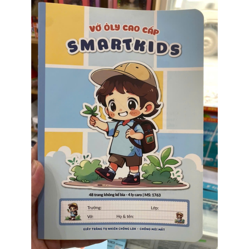 Vở ô ly 48tr của Hải Tiến Smartkisds - 1763