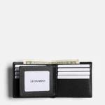 Ví da nam Leonardo Ví Mercury RFID Blocking da Taiga chống sóng RFID bảo mật bền đẹp dùng hằng ngày — ảnh 8