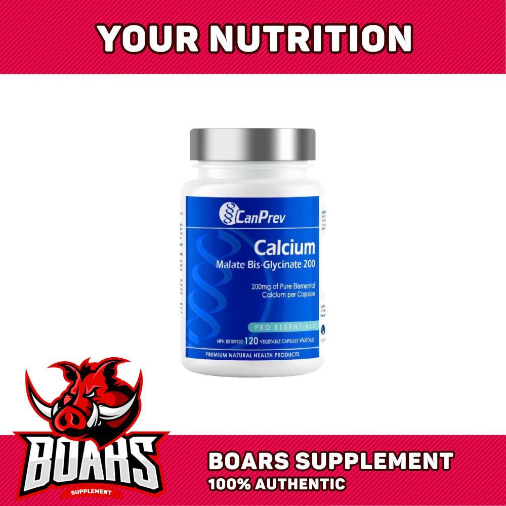 CanPrev Calcium Malate Bisglycinate 200mg – Canxi Dễ Hấp Thu