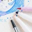 Bút Decor Pen Classmate Viết Calligraphy Tô Màu, Bộ Màu Acrylic Marker Artmate Chồng Được Màu, Vẽ Trên Nhiều Chất Liệu