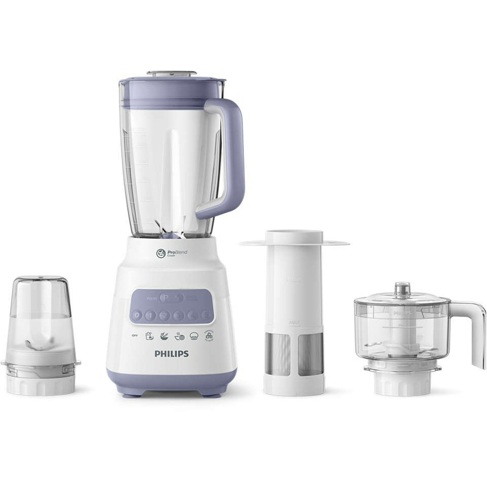 [LIVE] Máy xay sinh tố PHILIPS HR2223/00 700W full phụ kiện cối nhựa - Hàng Chính Hãng