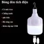 Bóng đèn tích điện đèn treo tích điện pin trâu 2400 mAh 80W 280W 500W thời gian dùng 4 đến 6 giờ