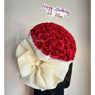 Cuộn Vải Bố Gói Hoa Bản Rộng 50cm , Bọc Giỏ Quà, Decor Làm Nơ Bó Hoa Yiyihome