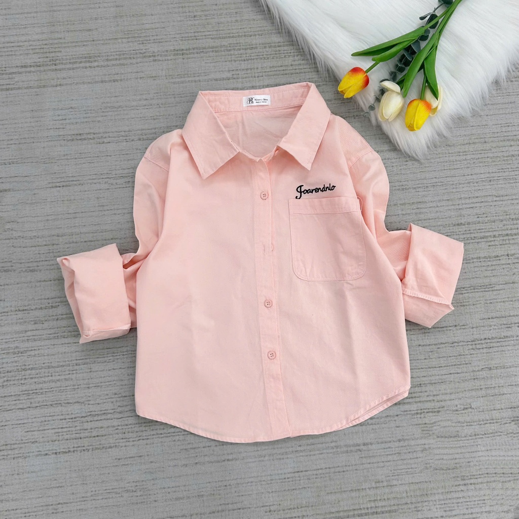 Áo Sơ Mi Nữ Tay Dài {786} Form Vừa Chất Vải Kaki Cotton Mặc Thoải Mái Vừa Vặn,Dễ Phối Đồ Xinh