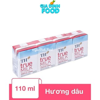 Sale date - Sữa tươi tiệt trùng TH true MILK Có đường/ Không đường/ Ít đường/ Dâu/ Socola tự nhiên 110 ml