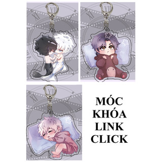 [HÀNG SẴN] Người đại diện thời gian / Link Click | Móc khóa chibi mica acrylic Lục Quang, Trình Tiểu Thời