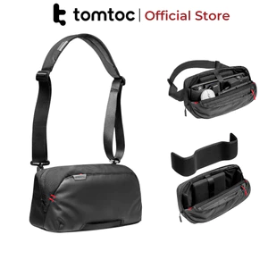 Túi đeo chéo Tomtoc Arccos-G47 cho Steam Deck/ Nintendo Switch 2, đựng phụ kiện, kháng nước tốt