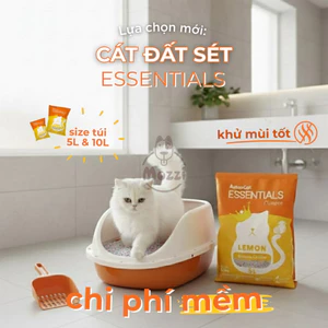 Cát vệ sinh cho mèo Aatas Xi măng vón
