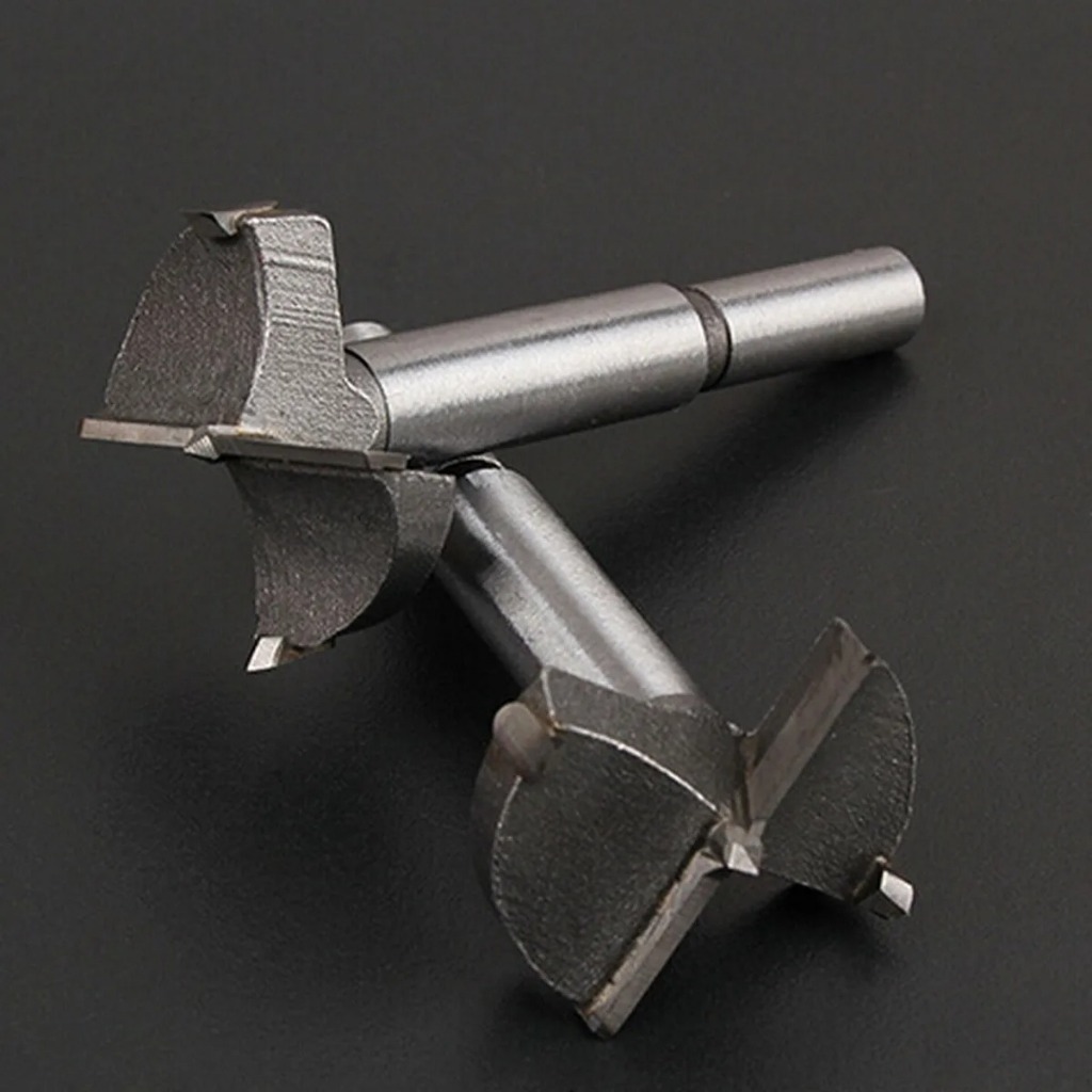 Mũi Khoan Gỗ , Mũi Khoét Gỗ Lưỡi Hợp Kim Chuôi Tròn 30MM Tới 100MM