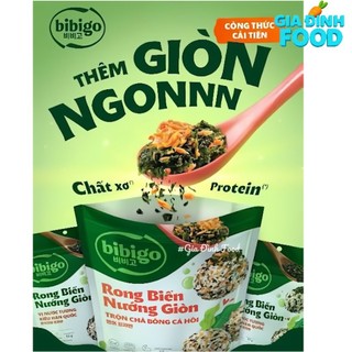 Rong biển Vị Cá Hồi 45g/ Nước Tương Kiểu Hàn Quốc Bibigo 30g