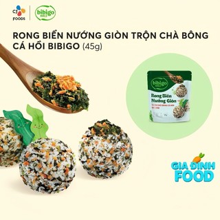 Rong biển Vị Cá Hồi 45g/ Nước Tương Kiểu Hàn Quốc Bibigo 30g