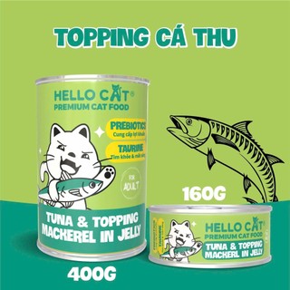 [400g] Pate Hello Cat Lon 400G Dành Cho Mèo Mọi Lứa Tuổi