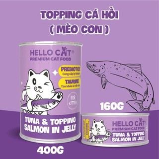 [400g] Pate Hello Cat Lon 400G Dành Cho Mèo Mọi Lứa Tuổi