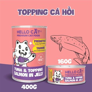 [400g] Pate Hello Cat Lon 400G Dành Cho Mèo Mọi Lứa Tuổi