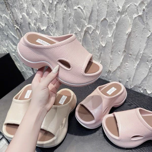 Dép Nhựa Đúc Nguyên Khối Kiểu Mới Siêu Nhẹ Đế 7p