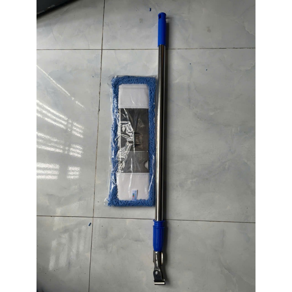 Bộ Cây Lau Nhà Tấm San Hô 45cm Loại Xịn - Bẹ Đặc