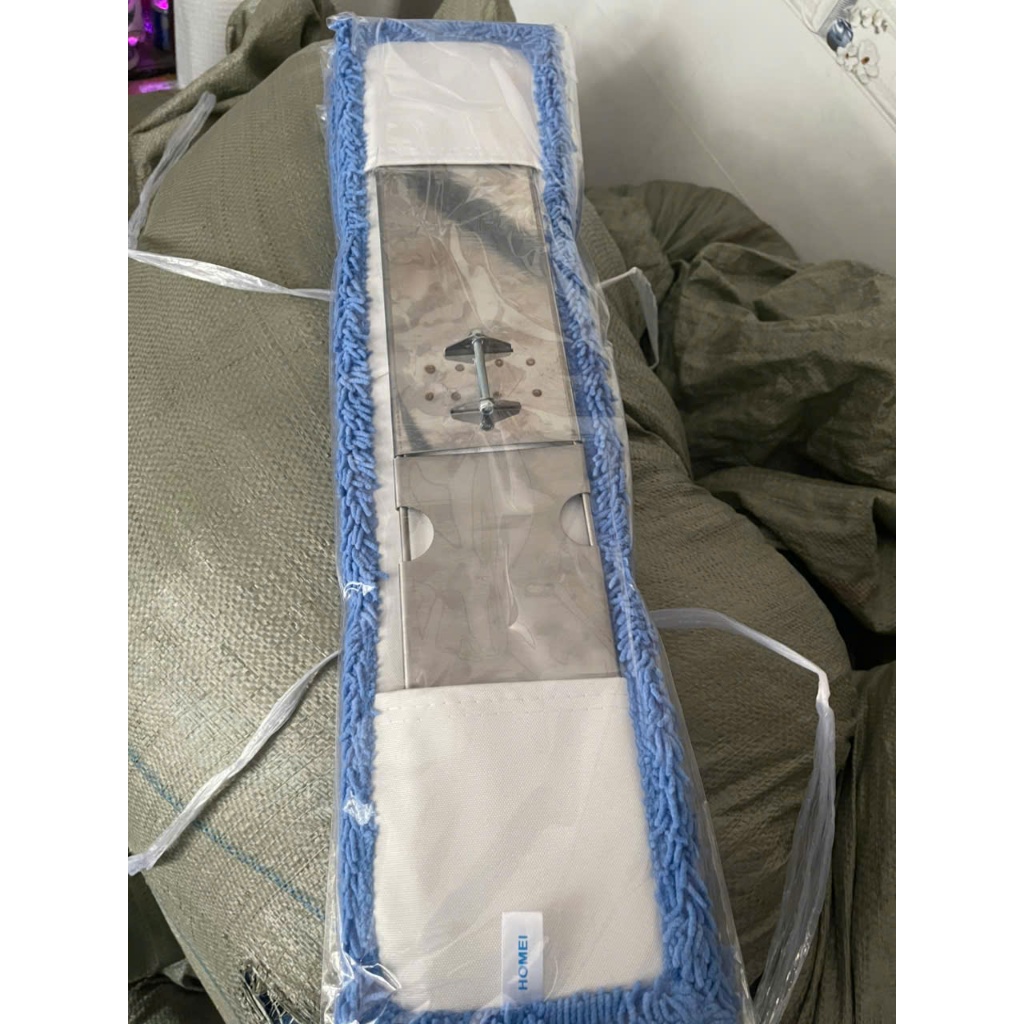 Bộ Cây Lau Nhà Tấm San Hô 60cm Loại Xịn - Bẹ inox Đặc